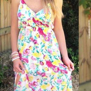 New floral maxi dress